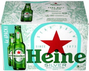 Heineken Silver Lager Bottle