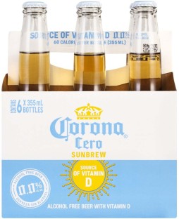 Corona Cero Lager Non Alcoholic Beer Bottle