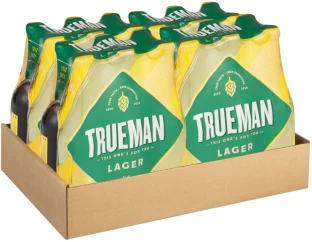 Trueman True Man Lager Bottle