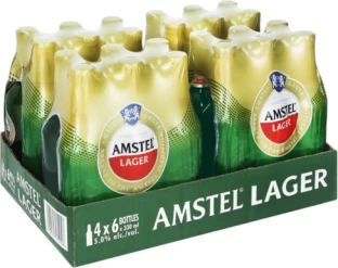 Amstel Lager Bottle