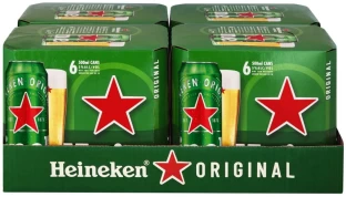 Heineken Beer Lager Can