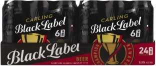Carling Black Label Lager Can