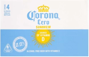 Corona Cero Lager Non Alcoholic Beer Bottle