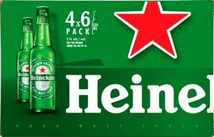 Heineken Pure Malt Lager Bottle