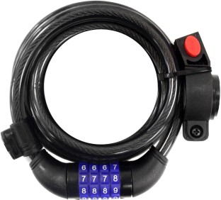 Raleigh 4-Digit Combination Resettable Cable Cycle Lock