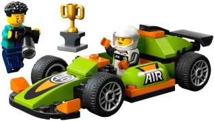 Lego GREEN RACE CAR Characters