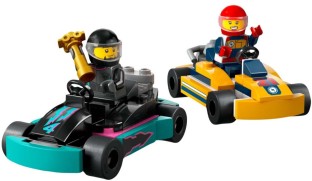 Lego GO-KARTS AND RACE DRIVERS Characters
