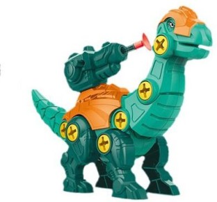 HEMCO Jurassic Dinosaur with Screwdriver DIY Self-Assembly Characters