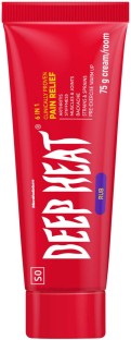 Mentholatum Deep Heat Rub Cream Tube Body Pain Relief For  Adults