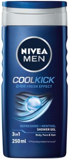 Nivea Men Cool Kick Shower Gel Body Wash