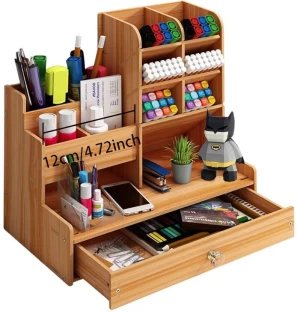 Generic Wooden Wall-mounting Book Shelf