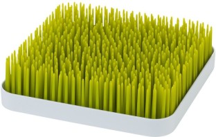 Boon Grass Countertop Drying rack Spring Green Bottle Cleaner