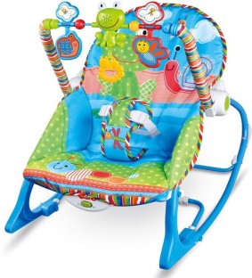 tiibaby Polyester Rocker Infant-to-Toddler Rocker