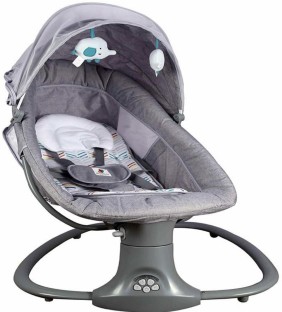 JUST BABY Cotton Polyester Blend Bouncer Mastela 3 in 1 Deluxe Multi-Functional Swing/ Bassinet