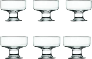 Crockery Centre 455460 Glass Dessert Bowl