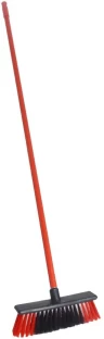 Academy Promo Dry Plastic Handle Nylon Broom