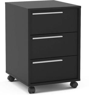 Charms 3 Drawer Solid Wood Free Standing Pedestal