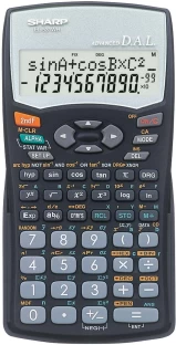Sharp El-531Whb Scientific Calculator Scientific  Calculator