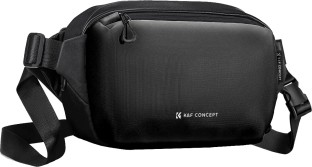 K&F Concept Black Alpha Sling Bag ideal for the Urban Photographer | KF13.157V1 CSC or MILC Sling Bag Water Resistant Camera Bag