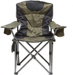 Decorum & Co Extra-Large Foldable Camping  with Cooler Foldable Chair