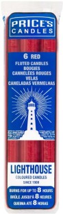 Price's Lighthouse Coloured Candles