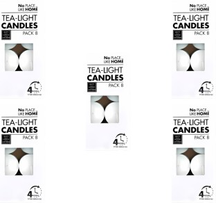 AZ Décor Candle Tea-Light White 3.5Cm Box-8