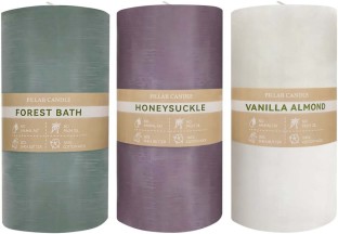 Unbranded Pillar Candle Assorted Colours