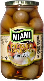 Miami Pickled Onions Brown Vegetables