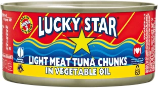 Lucky Star Light Meat Tuna Chunks in Vegetable Oil Sea Foods
