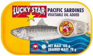 Lucky Star Pacific Sardines Vegetable Oil Sea Foods