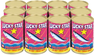 Lucky Star Pilchards in Hot Chilli Sauce Sea Foods