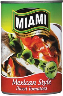 Miami Mexican Style Diced Vegetables