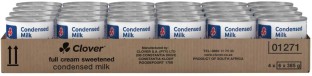 Clover Condensed Milk Condensed & Powdered Milk
