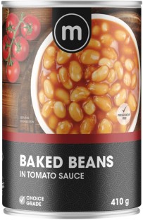 M Baked in Tomato Sauce Beans