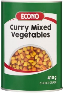 Econo Curry Mixed Vegetables