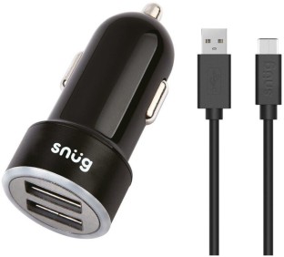 Snug Juice 3.4A Car Charger + Type C 65 W Car Charger