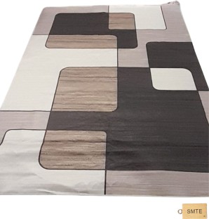 SMTE Modern Geometric Design (Carpet) Polyester Rectangle Shape