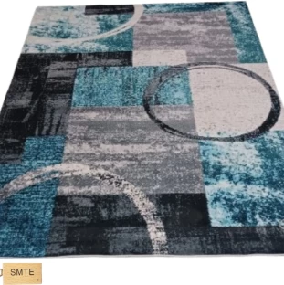 SMTE Modern Geometric Design (Area Rug) Polyester Rectangle Shape