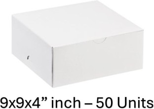 Box Mania Food Storage Takeaway Box/ Meal Box Craft Paper Packaging Box