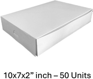 Box Mania Food Storage Takeaway Box/ Meal Box Craft Paper Packaging Box