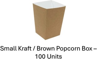 Box Mania Food Storage Takeaway Box/ Meal Box Craft Paper Packaging Box