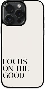 Caitscases (IPH15PMX)-TPU Fashion Covers (Focus on The Good ) Back Cover for Apple iPhone 15 Pro Max