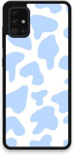 Caitscases (CT-BCP-S-GAL-A51) Blue Cow Print Back Cover for Samsung Galaxy A51
