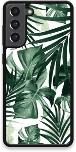 Caitscases TPU Fashion Covers (Leaf) - Galaxy S21 FE Back Cover for Samsung Galaxy S21 FE
