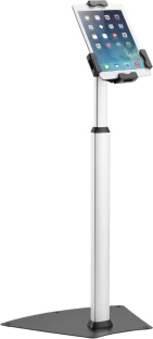 Avansa VistaMount 3300 Floor Mounted Secure Locking Tablet Stand Protective Case for Interactive Kiosks, 7 - 11 inch Tablets, Digital Signage, Access Control