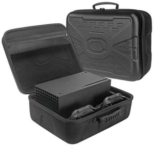 DT Accessories Deluxe Carrying Protective Case for Xbox Series X Console