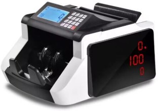 Nova Prime Money Counter Al-6000 UV/Mg Detector LCD Display Note Counting Machine Table Top Cash Register
