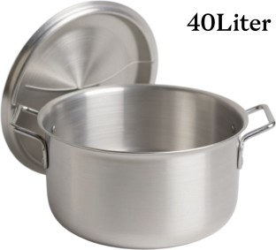 TGM Heavy-Duty Aluminium Catering Pot 40Liter Cook and Serve Casserole
