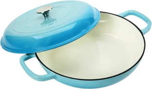 Generic F37-3-1 30cmEnameled Cast Iron Dutch Oven Cook and Serve Casserole