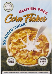 Wholesome Earth Gluten Free Corn Flakes Box